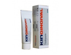 Kin KinGingivital Toothpaste Οδοντόκρεμα για τη Φροντίδα των Ευαίσθητων Ούλων, βοηθά στη Μείωση της Πλάκας, δρα κατά της Τερηδόνας & μειώνει την Κακοσμία του Στόματος 75 ml  
