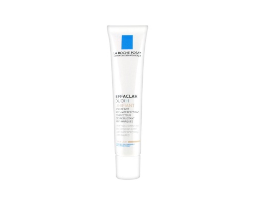 La Roche Posay Effaclar Duo(+) Unifiant Επανορθωτική Φροντίδα με Χρώμα για Ομοιόμορφη Όψη κατά των Σοβαρών Ατελειών,  Ανοιχτή Απόχρωση, 40ml  La Roche Posay Effaclar Duo(+) Unifiant Επανορθωτική Φροντίδα με Χρώμα για Ομοιόμορφη Όψη κατά των Σοβαρών Ατελειών,  Ανοιχτή Απόχρωση, 40ml
