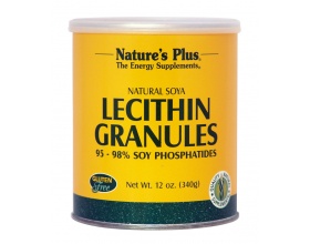 Nature's Plus Lecithin Granules Συμπλήρωμα Διατροφής με Φυσική Λεκιθίνη Σόγιας σε Κόκκους, 340gr 