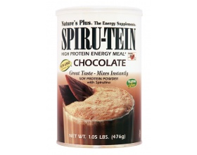 Nature's Plus Spiru-Tein Chocolate Υποκατάστατο Γεύματος για Σημαντική Απώλεια Βάρους με Γεύση Σοκολάτα, 476 gr  