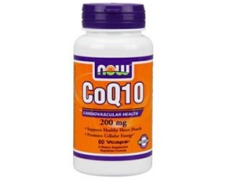 Now Foods Co Q10 200 mg, Για Υγιές Καρδιαγγειακό & Ανοσοποιητικό Σύστημα, Κυτταρική Ενέργεια & Καταπολέμιση των Ελεύθερων Ριζών 60 Vcaps  