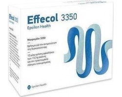 EPSILON HEALTH Effecol Συμπλήρωμα διατροφής Οσμωτικό υπακτικό για την αντιμετώπιση της περιστασιακής και χρόνιας δυσκοιλιότητας 12 φακελίσκοι EPSILON HEALTH Effecol Συμπλήρωμα διατροφής Οσμωτικό υπακτικό για την αντιμετώπιση της περιστασιακής και χρόνιας δυσκοιλιότητας 12 φακελίσκοι