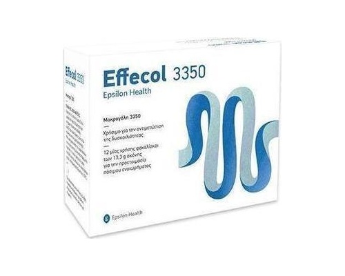 EPSILON HEALTH Effecol Συμπλήρωμα διατροφής Οσμωτικό υπακτικό για την αντιμετώπιση της περιστασιακής και χρόνιας δυσκοιλιότητας 12 φακελίσκοι EPSILON HEALTH Effecol Συμπλήρωμα διατροφής Οσμωτικό υπακτικό για την αντιμετώπιση της περιστασιακής και χρόνιας δυσκοιλιότητας 12 φακελίσκοι