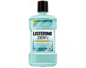 Listerine Solution Zero, Στοματικό Διάλυμα Κατά των Μικροβίων με Λιγότερο Έντονη Γεύση, Χωρίς Οινόπνευμα 250 ml