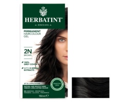 HERBATINT  Φυτική Βαφή με Αλόη - 2N Καστανό Μαύρο 150ml  HERBATINT  Φυτική Βαφή με Αλόη - 2N Καστανό Μαύρο 150ml