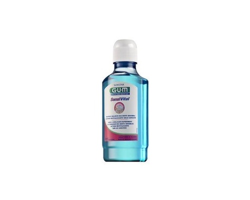 Gum 1727 Sensivital Mouthrinse Στοματικό διάλυμα χωρίς αλκοόλ, για την καθημερινή ανακούφιση & την πρόληψη των ευαίσθητων δοντιών & των ούλων  300ml  Gum 1727 Sensivital Mouthrinse Στοματικό διάλυμα χωρίς αλκοόλ, για την καθημερινή ανακούφιση & την πρόληψη των ευαίσθητων δοντιών & των ούλων  300ml