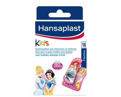 Hansaplast Junior Disney Μικρές πριγκίπισσες 16 τεμάχια