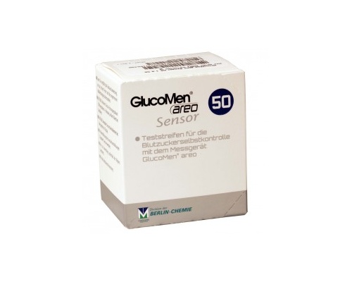Menarini Glucomen Areo Sensor ταινίες μέτρησης  50τμχ Menarini Glucomen Areo Sensor ταινίες μέτρησης  50τμχ