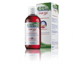 GUM PAROEX  Διάλυμα θεραπείας 0,12% CHX + 0,05% CPC Ενδείκνυται ειδικά για τον έλεγχο της οδοντικής πλάκας, 300ml 