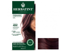 HERBATINT Φυτική Βαφή με Αλόη - 4M Καστανό Μαονί 150ml 