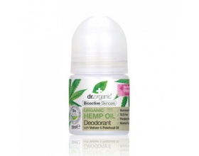 Dr. Organic Organic Hemp Oil Deodorant Φυσικό Αποσμητικό με Οργανικό Έλαιο Κάνναβης, 50ml 