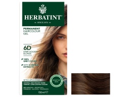 HERBATINT Φυτική Βαφή με Αλόη - 6D Ξανθό Σκούρο Χρυσαφί 150ml  HERBATINT Φυτική Βαφή με Αλόη - 6D Ξανθό Σκούρο Χρυσαφί 150ml