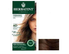 HERBATINT Φυτική Βαφή με Αλόη - 6D Ξανθό Σκούρο Χρυσαφί 150ml 