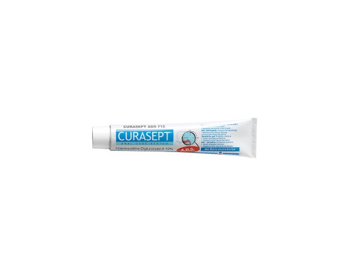 Curaprox Curasept Ads 712 Οδοντόκρεμα 0,12% CHX, περιέχει 0,12% Διγλυκονική Χλωρεξιδίνη 75 ml 
