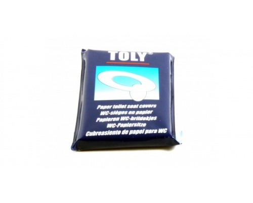 Toly Paper Toilet Seat Covers Χάρτινο κάλυμμα προστασίας, μιας χρήσης για τη λεκάνη της τουαλέτας 10 τεμάχια  Toly Paper Toilet Seat Covers Χάρτινο κάλυμμα προστασίας, μιας χρήσης για τη λεκάνη της τουαλέτας 10 τεμάχια