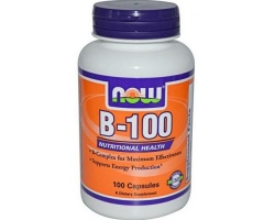 Now Foods B100 Complex, Σύμπλεγμα Βιταμινών B για Καλή Λειτουργία του Νευρικού, Ανοσοποιητικού & Κυκλοφορικού Συστήματος, Κατά του Στρες 100 caps   Now Foods B100 Complex, Σύμπλεγμα Βιταμινών B για Καλή Λειτουργία του Νευρικού, Ανοσοποιητικού & Κυκλοφορικού Συστήματος, Κατά του Στρες 100 caps