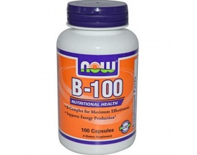 Now Foods B100 Complex, Σύμπλεγμα Βιταμινών B για Καλή Λειτουργία του Νευρικού, Ανοσοποιητικού & Κυκλοφορικού Συστήματος, Κατά του Στρες 100 caps Now Foods B100 Complex, Σύμπλεγμα Βιταμινών B για Καλή Λειτουργία του Νευρικού, Ανοσοποιητικού & Κυκλοφορικού Συστήματος, Κατά του Στρες 100 caps