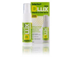 BetterYou, Dlux, 3000iu, spray, D3, 15ml BetterYou, Dlux, 3000iu, spray, D3, 15ml