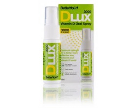 BetterYou, Dlux, 3000iu, spray, D3, 15ml
