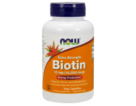Now Foods Biotin 10 mg (10,000 mcg),Συμπλήρωμα Βιοτίνης για την Ανάπτυξη των Κυττάρων & τη Σύνθεση Πρωτεϊνών, Υδατανθράκων & Λιπαρών Οξέων από τον Οργανισμό 100 Vcaps Now Foods Biotin 10 mg (10,000 mcg),Συμπλήρωμα Βιοτίνης για την Ανάπτυξη των Κυττάρων & τη Σύνθεση Πρωτεϊνών, Υδατανθράκων & Λιπαρών Οξέων από τον Οργανισμό 100 Vcaps