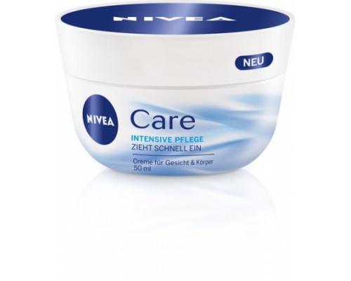 NIVEA CARE Θρεπτική κρέμα για πρόσωπο & σώμα 50ml  NIVEA CARE Θρεπτική κρέμα για πρόσωπο & σώμα 50ml