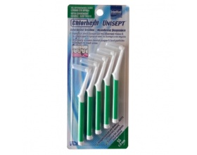 Intermed, Chlorhexil, Interdental Brushes, Μεσοδόντια βουρτάσκια καθαρισμού με λαβή, SS 0,8mm, 5 τμχ Intermed, Chlorhexil, Interdental Brushes, Μεσοδόντια βουρτάσκια καθαρισμού με λαβή, SS 0,8mm, 5 τμχ