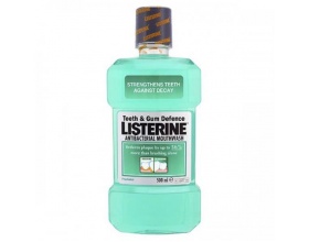 Listerine Teeth & Gum mouthwash, Ήπιο αντισηπτικό στοματικό διάλυμα με φθόριο 500ml 