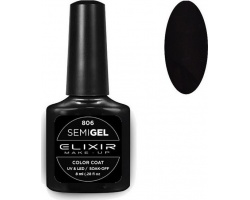 Elixir, semigel, uv/led, Ημιμόνιμο βερνίκι no806, 8ml Elixir, semigel, uv/led, Ημιμόνιμο βερνίκι no806, 8ml