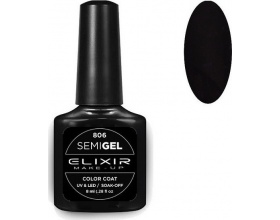 Elixir, semigel, uv/led, Ημιμόνιμο βερνίκι no806, 8ml