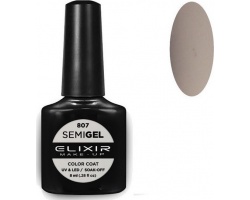 Elixir, semigel, uv/led, Ημιμόνιμο βερνίκι no807, 8ml Elixir, semigel, uv/led, Ημιμόνιμο βερνίκι no807, 8ml