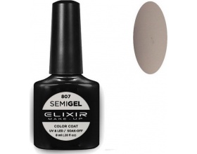 Elixir, semigel, uv/led, Ημιμόνιμο βερνίκι no807, 8ml