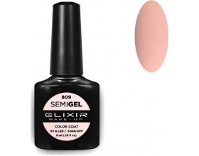 Elixir, semigel, uv/led, Ημιμόνιμο βερνίκι no809, 8ml