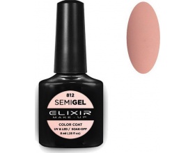 Elixir, semigel, uv/led, Ημιμόνιμο βερνίκι no812, 8ml