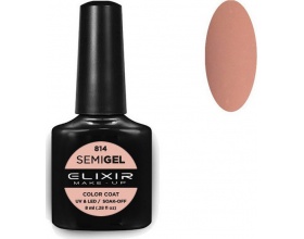 Elixir, semigel, uv/led, Ημιμόνιμο βερνίκι no814, 8ml