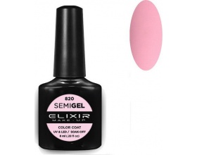 Elixir, semigel, uv/led, Ημιμόνιμο βερνίκι no820, 8ml