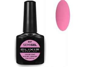 Elixir, semigel, uv/led, Ημιμόνιμο βερνίκι no847, 8ml