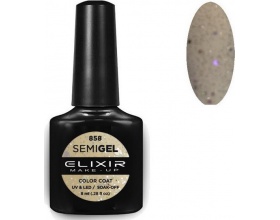 Elixir, semigel, uv/led, Ημιμόνιμο βερνίκι no858, 8ml