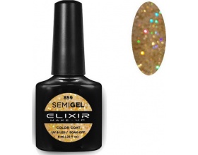 Elixir, semigel, uv/led, Ημιμόνιμο βερνίκι no859, 8ml