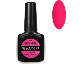 Elixir, semigel, uv/led, Ημιμόνιμο βερνίκι no824, 8ml