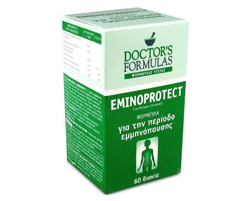 Doctor's Formulas, Eminoprotect, Για Την Περίοδο Εμμηνόπαυσης, 60 Δισκία Doctor's Formulas, Eminoprotect, Για Την Περίοδο Εμμηνόπαυσης, 60 Δισκία