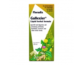 Power Health Floradix Gallexier Πεπτικό Βοήθημα σε Πόσιμο Διάλυμα, με Αντιοξειδωτική Δράση, δρα ως Πεπτικό & Ορεξιογόνο Βοήθημα 250ml  