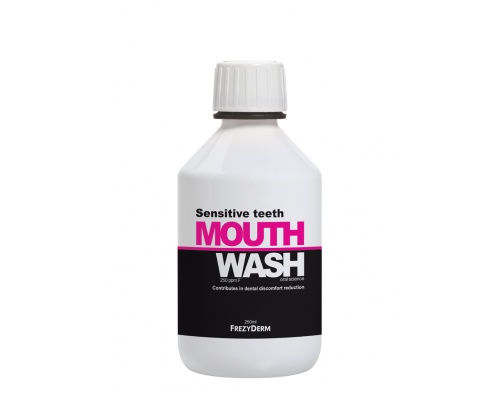 Frezyderm, Sensitive Teeth Mouthwash, Στοματικό Διάλυμα για τα Ευαίσθητα Δόντια, 250ml Frezyderm, Sensitive Teeth Mouthwash, Στοματικό Διάλυμα για τα Ευαίσθητα Δόντια, 250ml