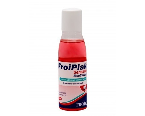 Froika Froiplak Sensitive Mouthwash, Στοματικό διάλυμα για ευαίσθητα δόντια, 250ml Froika Froiplak Sensitive Mouthwash, Στοματικό διάλυμα για ευαίσθητα δόντια, 250ml