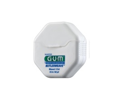 Gum, ButlerWeave Waxed, κερωμένο οδοντικό νήμα, 55m
