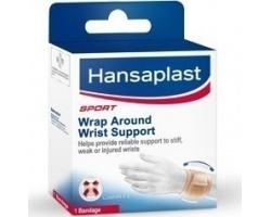 HANSAPLAST, Wrap Around Wrist Support, Περικάρπιο, One Size, 1τμχ HANSAPLAST, Wrap Around Wrist Support, Περικάρπιο, One Size, 1τμχ