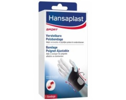 HANSAPLAST Ρυθμιζόμενο Περικάρπιο Adjustable Wrist Support - One Size  