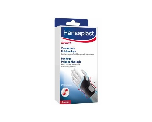 HANSAPLAST Ρυθμιζόμενο Περικάρπιο Adjustable Wrist Support - One Size  