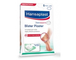Hansaplast  Επιθέματα για Φουσκάλες, Μεγάλα,  Διαφανή επιθέματα, ανακουφίζουν άμεσα από τον πόνο, συμβάλλουν στην γρήγορη επούλωση των φουσκαλών 5 τμχ  Hansaplast  Επιθέματα για Φουσκάλες, Μεγάλα,  Διαφανή επιθέματα, ανακουφίζουν άμεσα από τον πόνο, συμβάλλουν στην γρήγορη επούλωση των φουσκαλών 5 τμχ