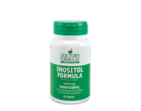 Doctor's Formula, Inositol, Φόρμουλα Ινοσιτόλης, Συμπλήρωμα διατροφής για την φυσιολογική λειτουργία του ανοσοποιητικού και νευρικού συστήματος, καθώς και την φυσιολογική ψυχική λειτουργία, 60 Tabs
