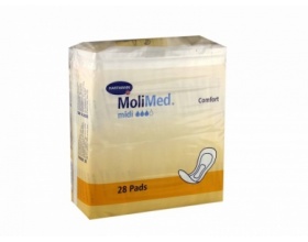 Hartmann MoliMed Comfort Midi Σερβιέτες για ελαφριά έως μέτρια ακράτεια  28 τμχ  